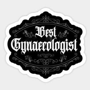 Best Gynaecologist Classic Sticker